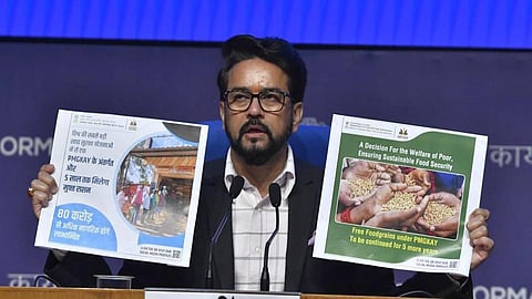 இலவச உணவு தானிய திட்டம் மேலும் 5 ஆண்டுகளுக்கு நீட்டிப்பு