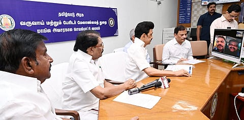 புயல் முன்னெச்சரிக்கை நடவடிக்கை குறித்து தொலைபேசி மூலம் ஆட்சியர்களுடன் முதல்வர் ஸ்டாலின் ஆலோசனை