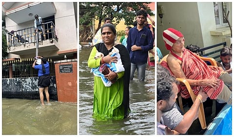 சென்னை வெள்ளம் | படங்கள்: எம்.முத்துகணேஷ்