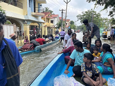 சென்னை வெள்ளம் | படம்: முத்துகணேஷ்