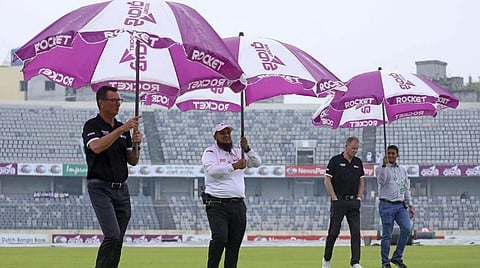 BAN vs NZ | மழை காரணமாக 2-வது நாள் ஆட்டம் ரத்து