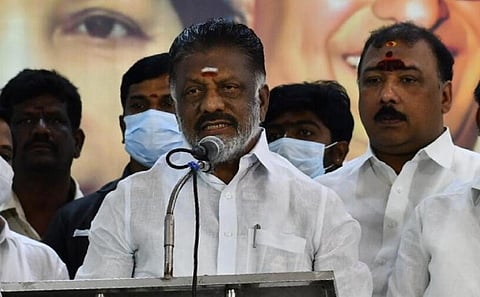 ஓ.பன்னீர்செல்வம் | கோப்புப் படம்