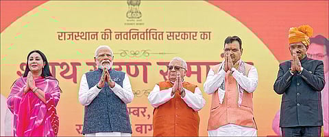 பஜன்லால் சர்மா: ஆர்எஸ்எஸ் தொண்டர் டு ராஜஸ்தான் முதல்வர்