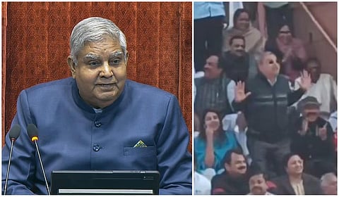 ஜக்தீப் தன்கரை போல நடித்து மிமிக்ரி செய்த எம்.பி - வீடியோ எடுத்த ராகுல் காந்தி!