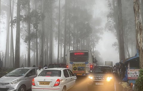 கொடைக்கானலில் கடும் பனிப்பொழிவு - இயல்பு வாழ்க்கை பாதிப்பு