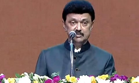 உலக முதலீட்டாளர்கள் மாநாட்டின் நிறைவு விழாவில் உரையாற்றிய தமிழக முதல்வர் மு.க.ஸ்டாலின்