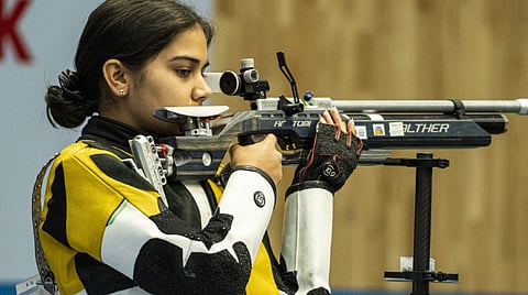 துப்பாக்கி சுடுதலில் தங்கப் பதக்கம் வென்றார் நான்சி