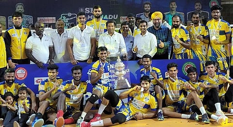 தமிழ்நாடு வாலிபால் லீக்: சென்னை அணி சாம்பியன்