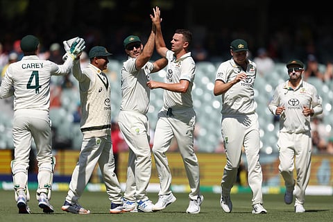 மே.இ.தீவுகளுக்கு எதிரான முதல் டெஸ்ட் - ஆஸ்திரேலிய அணி அபார வெற்றி