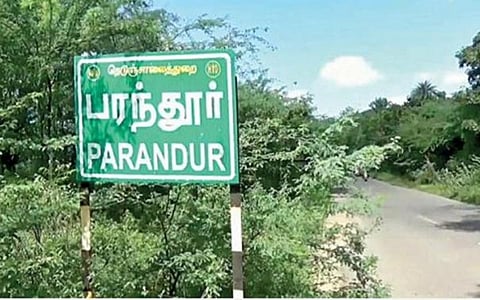 பரந்தூர் விமான நிலையத்துக்கு எதிர்ப்பு: 550-வது நாளை எட்டும் போராட்டம்