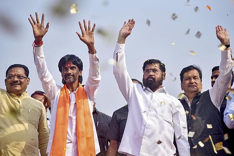 மனோஜ் ஜராங்கே பாட்டீல், ஏக்நாத் ஷிண்டே