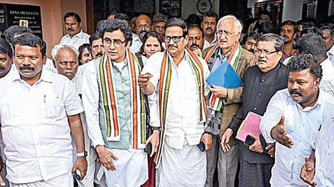 மக்களவை தேர்தல் தொகுதி பங்கீடு தொடர்பாக திமுக - காங்கிரஸ் முதல்கட்ட பேச்சுவார்த்தை