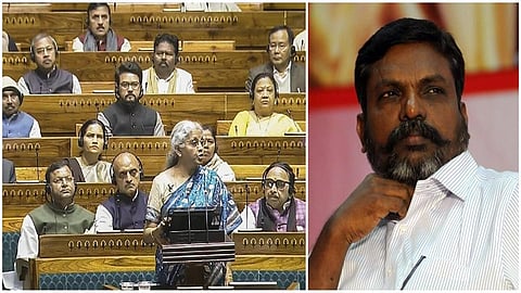 “பொய்களால் கோர்க்கப்பட்ட மோசடி பட்ஜெட்” - திருமாவளவன் @ இடைக்கால பட்ஜெட் 2024