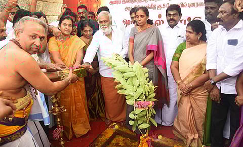 வரும் 2026-ம் ஆண்டு ஜனவரியில் அகஸ்தீஸ்வரர் கோயில் குடமுழுக்கு: அமைச்சர் சேகர்பாபு தகவல்