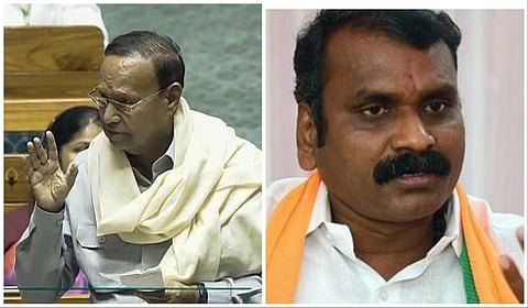 பட்டியலின அமைச்சரை அவமதித்தாரா திமுக எம்.பி டி.ஆர்.பாலு? - மக்களவை சலசலப்பும் பின்னணியும்