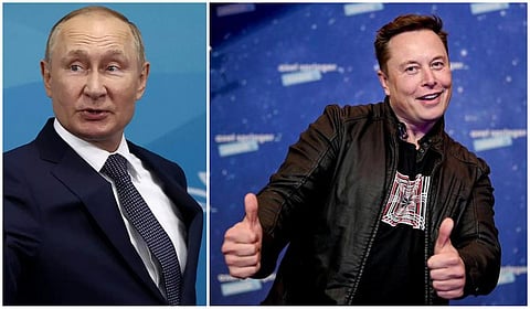 ரஷ்ய அதிபர் புதின் | எலான் மஸ்க்