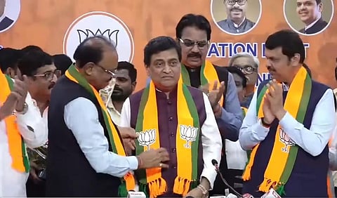 பாஜகவில் இணைந்தார் அசோக் சவான்