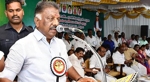 ஓ.பன்னீர்செல்வம் | கோப்புப்படம்