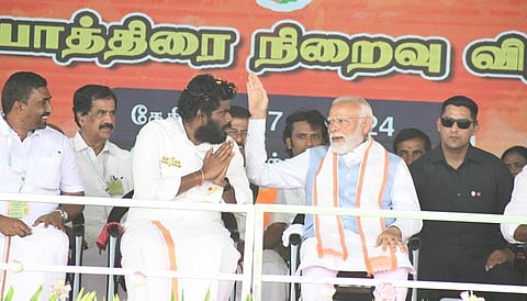 39 பாஜக எம்.பி.க்களை அனுப்ப வேண்டும்: மாநிலத் தலைவர் அண்ணாமலை வலியுறுத்தல்