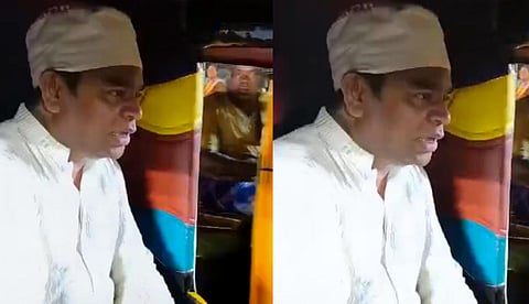 திடீரென கூடிய ரசிகர்கள்: ஆட்டோவில் சென்ற ஏ.ஆர்.ரஹ்மான்