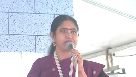 “என் சொந்த இடத்தில் இருப்பது போல உணர்வு” - பாஜக மேடையில் விஜயதரணியின் முதல் பேச்சு