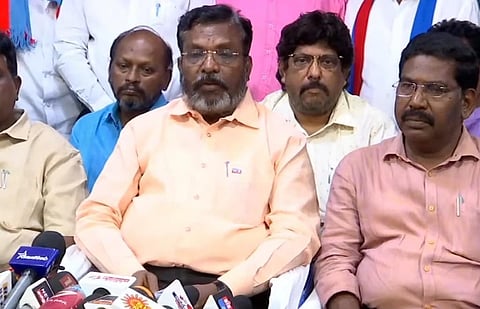 “விசிகவுக்கு 2 சீட்களுக்கு மேலாக தர மறுத்தால் திரும்பத் திரும்ப கேட்போம்” - திருமாவளவன்