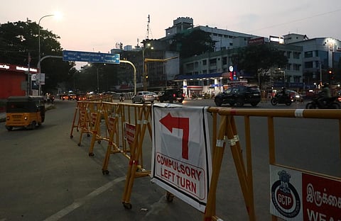 பிரதமரின் வருகையை முன்னிட்டு சென்னையில் முக்கிய சாலைகளில் இன்று போக்குவரத்துக்கு தடை