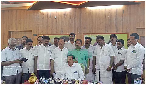 திமுக அமைப்புச் செயலாளர் ஆர்.எஸ்.பாரதி