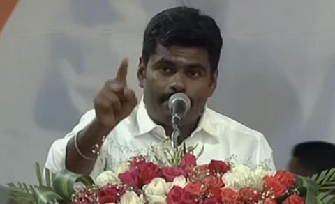 “பேயாட்சிக்கு திமுக அரசே சாட்சி!” - அண்ணாமலை சாடல் @  பாஜக சென்னை பொதுக் கூட்டம்