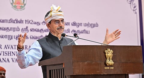 திராவிட மொழி குறித்து கால்டுவெல் எழுதிய நூல் போலி: அய்யா வைகுண்டர் 192-வது அவதார தின விழாவில் ஆளுநர் கருத்து