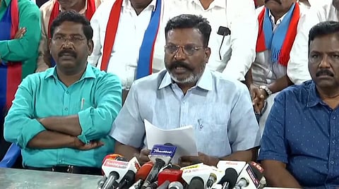 “கரிசனம், அக்கறைக்கு நன்றி... திமுக கூட்டணியே உறுதி!” - அதிமுகவுக்கு திருமாவளவன் பதில்