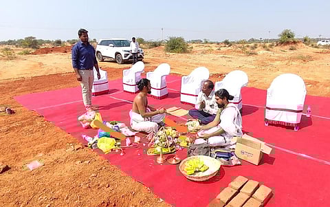 மதுரை எய்ம்ஸ் பூமி பூஜை | படங்கள்: எஸ்.கிருஷ்ணமூர்த்தி
