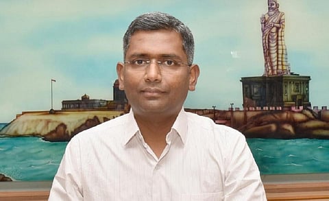 கன்னியாகுமரி ஆட்சியர் ஸ்ரீதர்