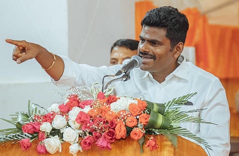 திமுகவைபோல அரசின் திட்டங்களுக்கு குடும்பத்தினர் பெயரை சூட்டும் வழக்கம் பாஜக அரசுக்கு இல்லை: அண்ணாமலை