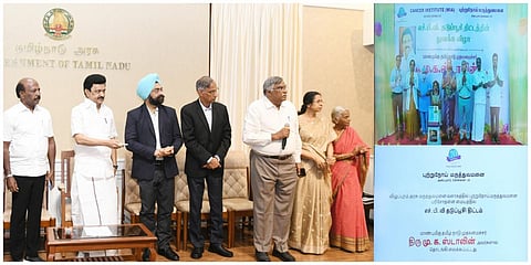 விழுப்புரம் அரசு மருத்துவமனை வளாகத்தில் புற்றுநோய் தடுப்பு பரிசோதனை மையத்தில் எச்.பி.வி தடுப்பூசி திட்டத்தை தமிழக முதல்வர் மு.க.ஸ்டாலின் தொடங்கி வைத்தார்.