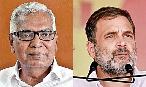 டி.ராஜா, ராகுல் காந்தி