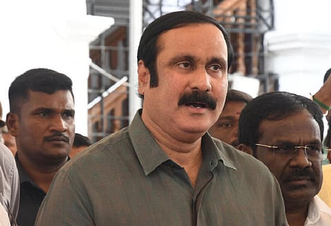 அன்புமணி ராமதாஸ் | கோப்புப் படம்.