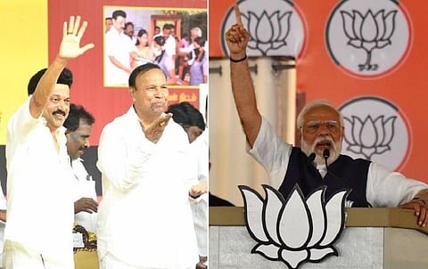 “கொள்ளையை சட்டபூர்வமாக ஆக்கியது பாஜக” - பிரதமர் மோடியின் சேலம் பேச்சுக்கு திமுக பதிலடி