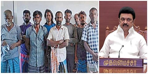 தமிழக மீனவர்களை மீட்கக் கோரி மத்திய அரசுக்கு முதல்வர் ஸ்டாலின் கடிதம்