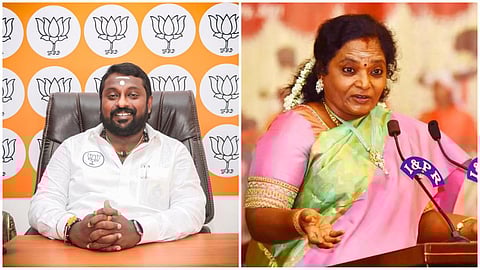 எஸ்.ஜி.சூர்யா, தமிழிசை | கோப்புப் படங்கள்