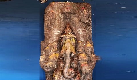 மதுரை அருகே 8-ம் நூற்றாண்டைச் சேர்ந்த விநாயகர் சிற்பம் கண்டுபிடிப்பு