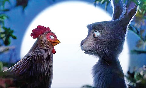 கதை: சூரியனை விழுங்கிய சிங்கம்