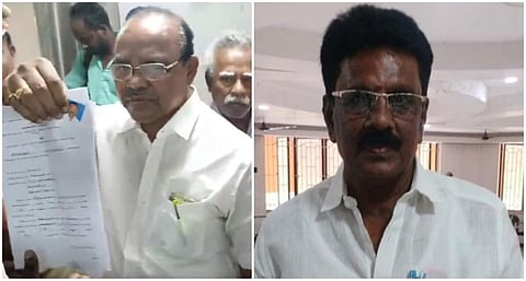 இடது: ராமசுப்பு | வலது: வானுமாமலை