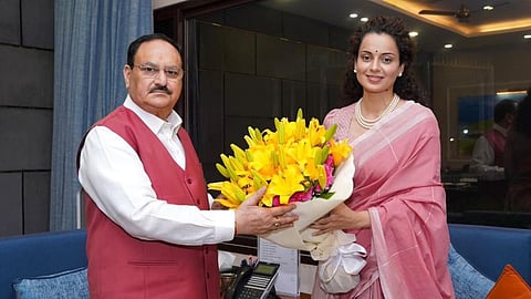 தேர்தலில் கங்கனா பிசி: ஷூட்டிங் தள்ளிவைப்பு