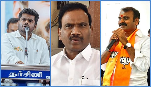 அண்ணாமலை, ஆ.ராசா, எல்.முருகன் சொத்து விவரம்