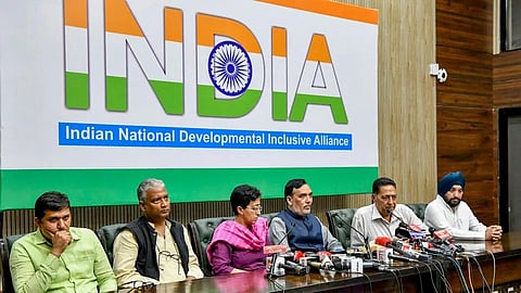 ஜனநாயகம் மற்றும் அரசியலமைப்பை காக்க இண்டியா கூட்டணி டெல்லியில் இன்று போராட்டம்