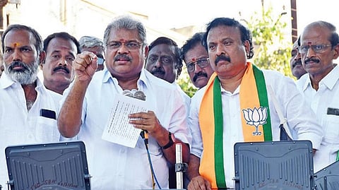 “எய்ம்ஸ் தாமதத்துக்கு திமுகவே காரணம்” - மதுரையில் ஜி.கே.வாசன் குற்றச்சாட்டு