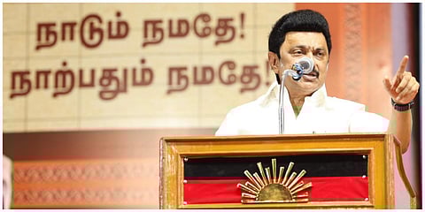 வேலூர் பிரச்சாரக் கூட்டத்தில் முதல்வர் ஸ்டாலின் உரையாற்றினார்.