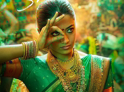 ‘புஷ்பா 2’ ராஷ்மிகா மந்தனாவின் கதாபாத்திர தோற்றம் வெளியீடு!