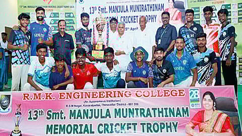 பொறியியல் கல்லூரி கிரிக்கெட்: எஸ்ஆர்எம் அணி சாம்பியன்